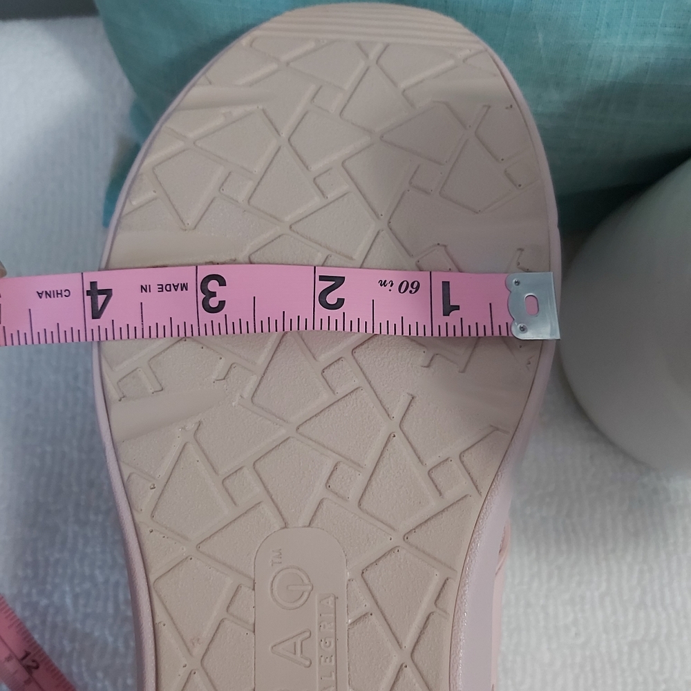 TRAQ by Alegria sneakers walking shoes pink gold - Picture 14 of 15